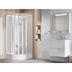 Ravak Supernova ASBKP6 90x90 zuhanybox fehér+grape