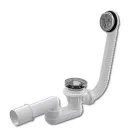 Roltechnik Viki Lux ClickClack mélyített zuhanytálca szifon króm (8100033)