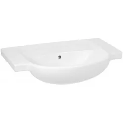   Jika Lyra Plus beépíthető mosdó csaplyuk nélkül 80 cm fehér (8133870001091)