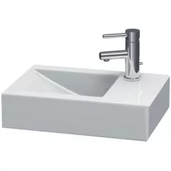   Jika Pure beépíthető mosdó csaplyukkal jobbra 50 cm fehér (8134210001061)