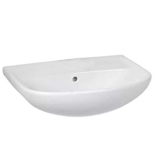 Jika Lyra Plus fali mosdó csaplyukkal 55 cm műszaki rajz