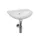 Jika Lyra Plus fali kézmosó 40 cm csaplyuk nélkül fehér (8153810001091)