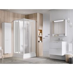 Ravak Supernova ASBRV2 90x90 zuhanybox fehér+grape