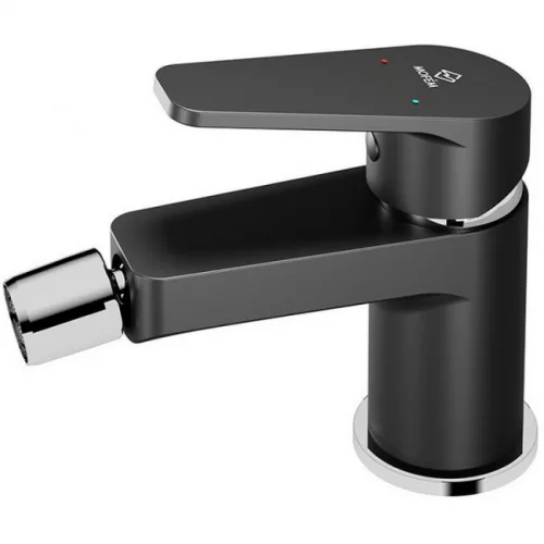 Mofém Zenit Black bidé csaptelep automata fekete 84.622.28.0N rajza