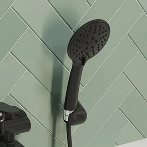 Mofém Zenit Black zuhany csaptelep zuhanyszettel fekete (84232280N )