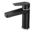 Mofém Zenit Black mosdó csaptelep – Click leeresztőszeleppel (84342280N)