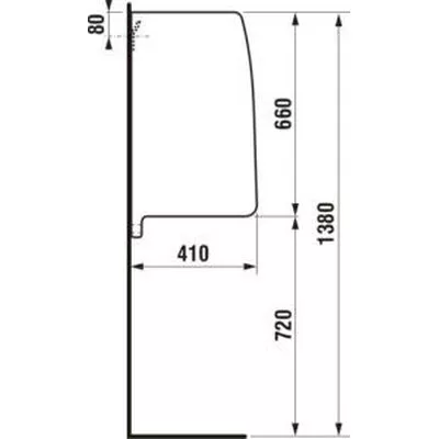 Jika Split vizelde válaszfal fehér (8476010000001)