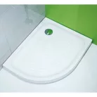 Jika Tigo kerámia zuhanytálca balos 100x80 cm Antislip fehér (8522106000001)