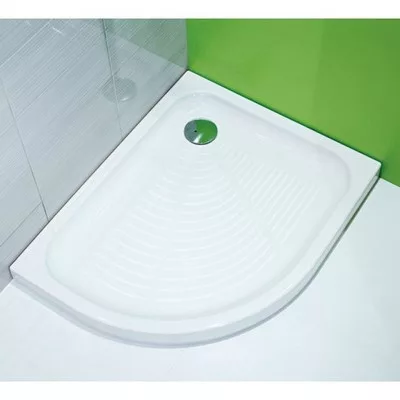 Jika Tigo kerámia zuhanytálca jobbos 100x80 cm Antislip fehér (8522116000001)