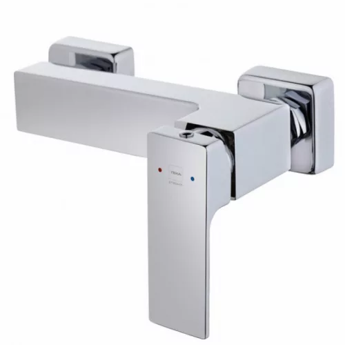 Teka SOLLER fali zuhany csaptelep króm 852311200 rajza