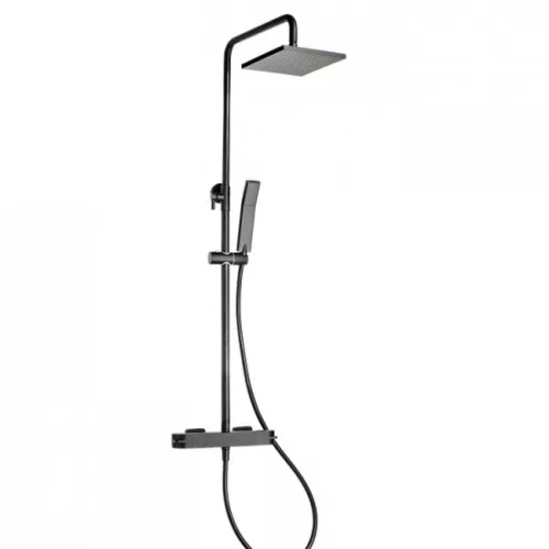 Teka Soller Dual zuhanyszett komplett fekete 85278020N rajz