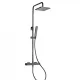Teka Soller Dual zuhanyszett komplett fekete 85278020N rajz