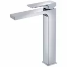 Teka SOLLER XL magasított mosdó csaptelep leeresztő nélkül fekete 85311125N rajza