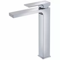 Teka SOLLER XL magasított mosdó csaptelep leeresztő nélkül fekete 85311125N rajza