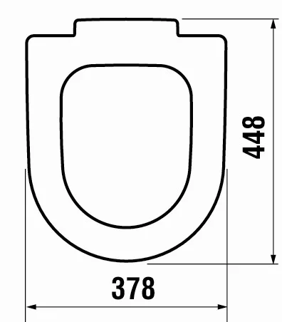 Jika Mio WC ülőke Duroplast fehér