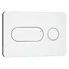 Jika PL8 kétmennyiséges nyomólap matt króm fényes gyűrűvel (8936460070001)