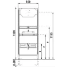 Jika US modul vizeldéhez fal elé (8936570000001)