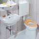 Jika Baby gyermek WC tartály alacsonyra szerelhető műszaki rajz