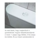 Jika Baby gyermek WC tartály alacsonyra szerelhető fehér