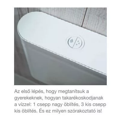 Jika Baby gyermek WC tartály alacsonyra szerelhető fehér