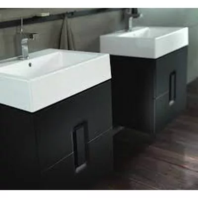 Kolo Twins 50 mosdószekrény ajtóval fehér 89483000 rajza