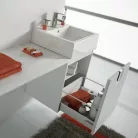Kolo Twins 60 mosdószekrény fiókkal grafit 89499000