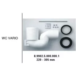 Jika Mio VARIO lefolyó könyök max 350 mm (8990250000001)