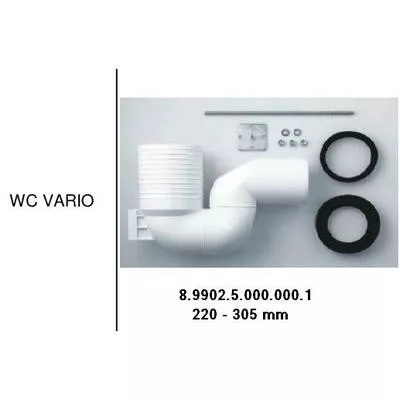 Jika Mio VARIO lefolyó könyök max 350 mm (8990250000001)