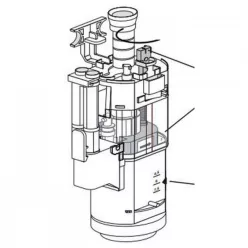Alföldi EasyMont öblítőszelep 8L14 34 00