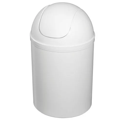 Bisk 5l billenős szemetes fehér műanyag 90302