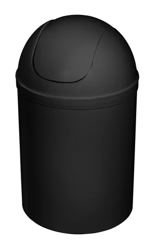 Bisk 90306 szemetes 5 L fekete (90306)