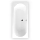 Roltechnik Malibu Neo egyenes kád 180 cm középlefolyós 9180000