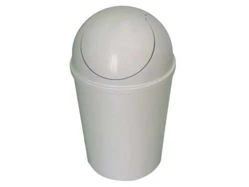 Bisk 91927 10 literes fedeles szemetes tároló fehér (91927)