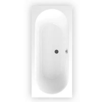 Roltechnik Malibu Neo egyenes kád 180 cm középlefolyós 9180000