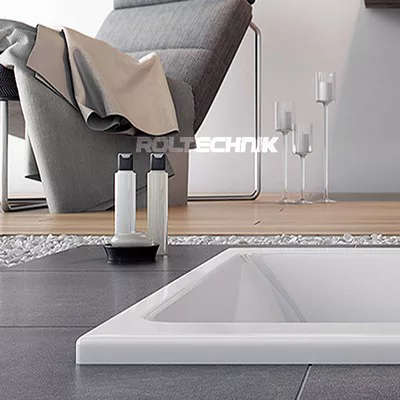 Roltechnik Kubic Neo Slim egyenes kád 150x70 cm fehér 9300SlM