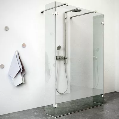 Roltechnik Walk In A 1400 zuhanykabin brillant profil transparent betét (934-1400000-00-02)