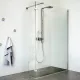 Roltechnik Walk In C 1500 zuhanykabin brillant profil transparent betét (936-1500000-00-02)