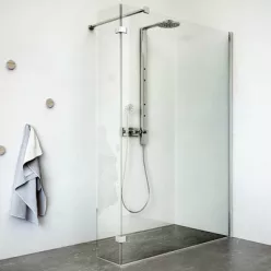   Roltechnik Walk In C 900 zuhanykabin brillant profil transparent betét (936-9000000-00-02)