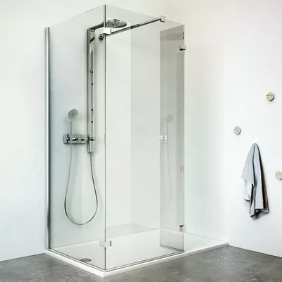 Roltechnik Walk In D 150x90 zuhanykabin brillant profil transparent betét (937-1500000-00-02)