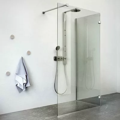 Roltechnik Walk In F 140x90 zuhanykabin brillant profil transparent betét (939-1400900-00-02)