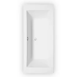 Roltechnik Kubic Neo egyenes kád 190x90 cm középlefolyós 9390000 rajza