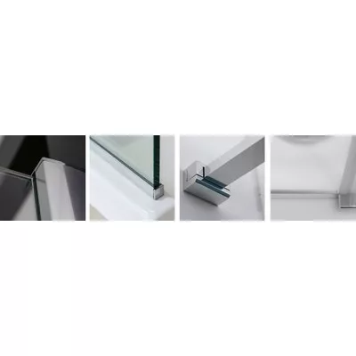 Roltechnik Walk In G 1500 zuhanykabin brillant profil transparent betét (940-1500000-00-02)
