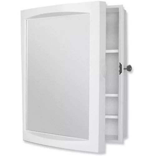Bisk Aida tükrös orvosi szekrény fehér műanyag 94002