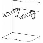 Kolo Nova Pro öblítőmedencéhez tartó rúd 2 db 46 cm (99037000)
