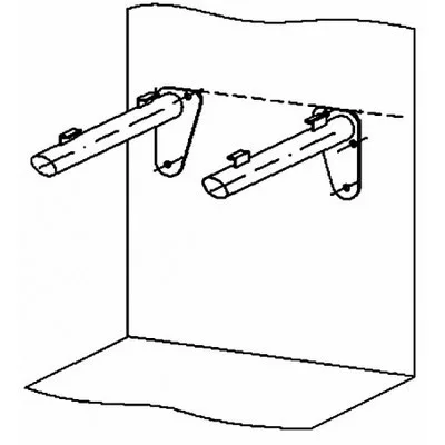 Kolo Nova Pro öblítőmedencéhez tartó rúd 2 db 46 cm (99037000)