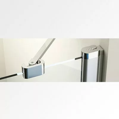 Ravak Chrome CPS-90 fix oldalfal szatén+transparent