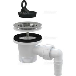   Alcaplast A33P rozsdamentes mosogató leeresztő 6/4 col (A33P)