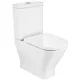 Roca The Gap SQUARE monoblokkos WC kompakt Rimless A34273700H rajza