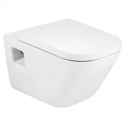 Roca The Gap SQUARE fali WC csésze mélyöblítésű A346477000 rajza