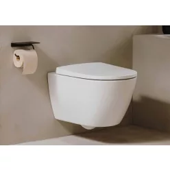   Roca Ona fali Rimless WC, fehér, mélyöblítésű, hátsó kifolyású (A346687000)